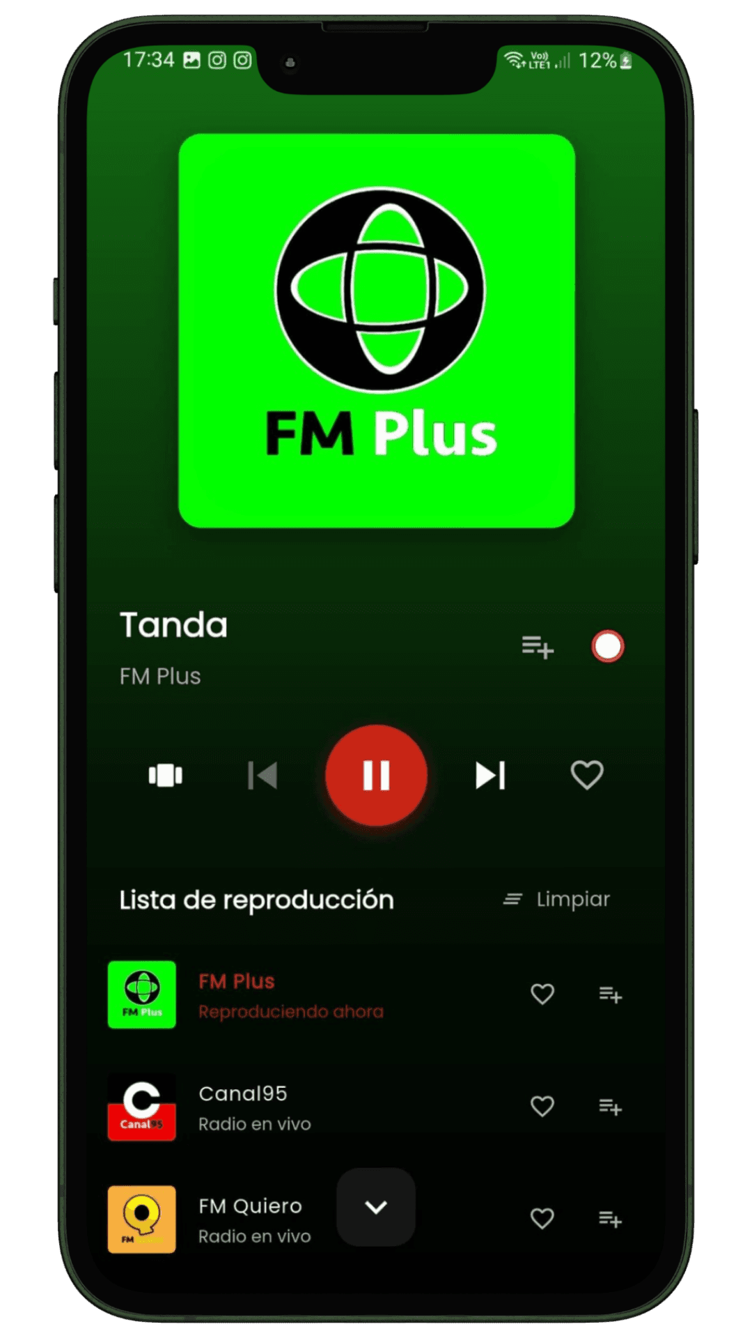 CONECTA App Screen 4