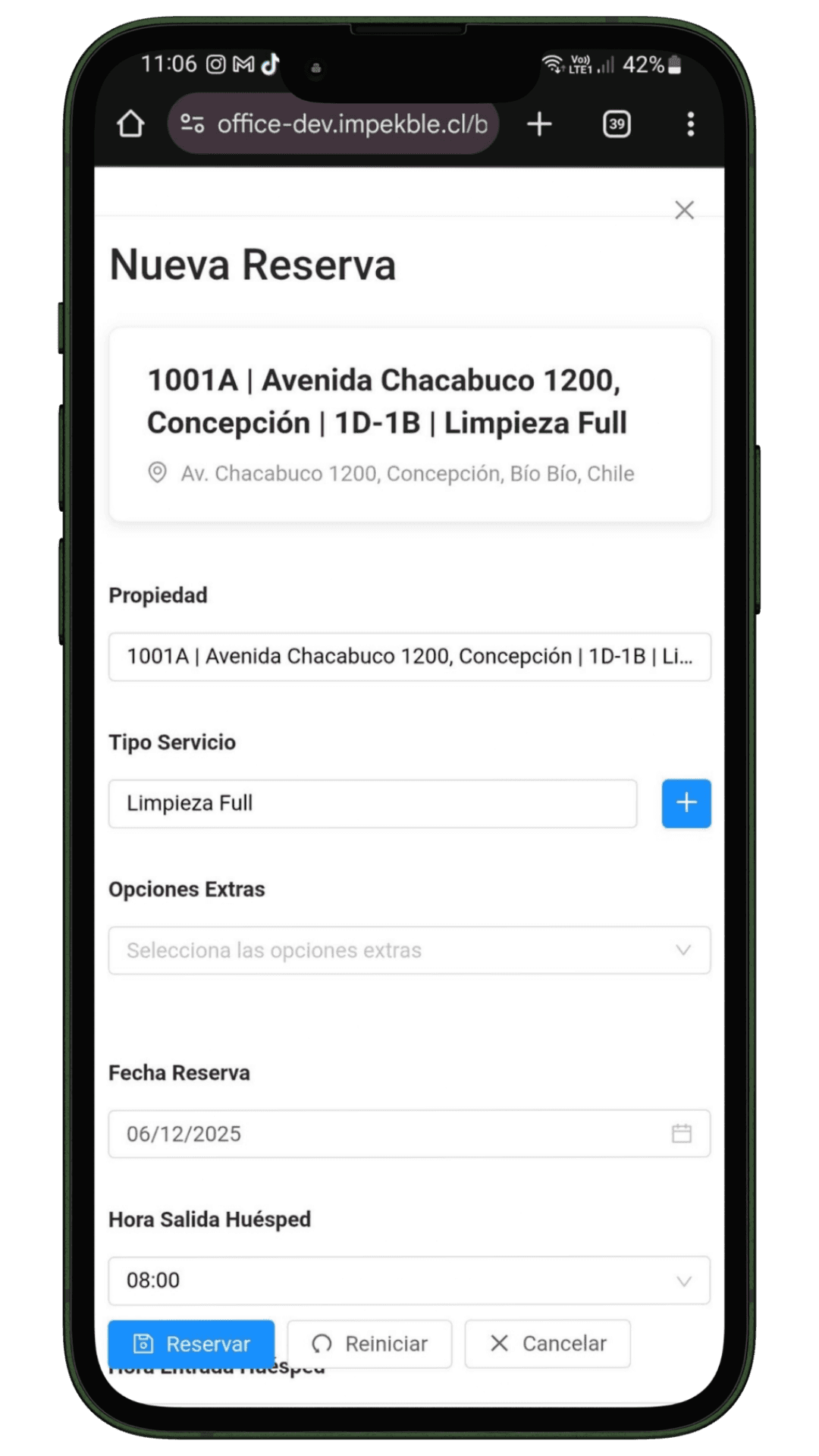 IMPEKBLE versión móvil 5