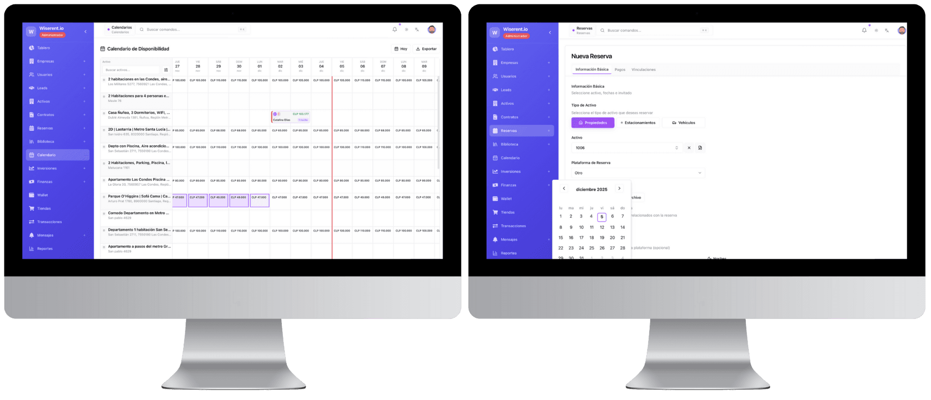 Control de Reservas en Tiempo Real
